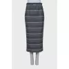 Striped wool skirt