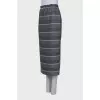 Striped wool skirt
