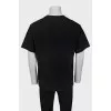 Men's Black T-Shirt With Tag