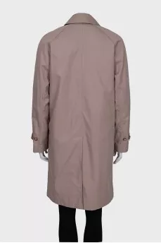 Pink Double Breasted Coat with Tag