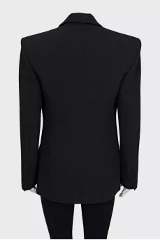 Fitted button-down jacket