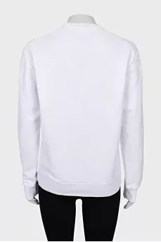 Sweatshirt with brand logo
