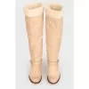 High boots without fasteners