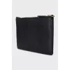 Leather clutch on chain