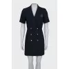 Short Sleeve Button Dress