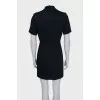 Short Sleeve Button Dress