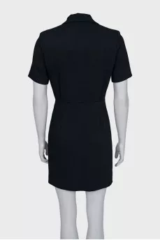 Short Sleeve Button Dress