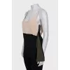 Two-tone straight cut top