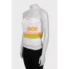 Open top drawstring top