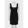 Black dress with lace sleeves