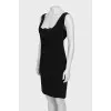 Black dress with lace sleeves