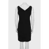 Black dress with lace sleeves