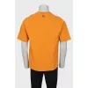 Men's orange t-shirt