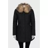 Quilted jacket with buttons