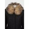 Quilted jacket with buttons
