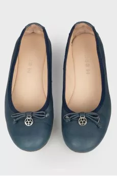Children's ballerinas with a bow