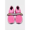 Pink Velcro Sneakers