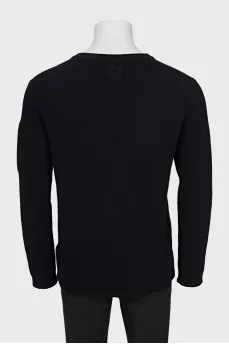 Men's straight-cut jumper
