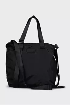 Black textile bag