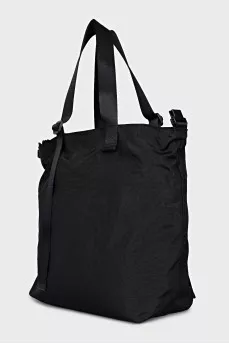 Black textile bag