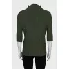 Green ribbed golf