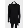 Black turtleneck sweater