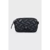 Quilted leather crossbody bag