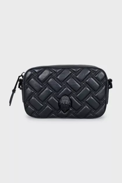 Quilted leather crossbody bag
