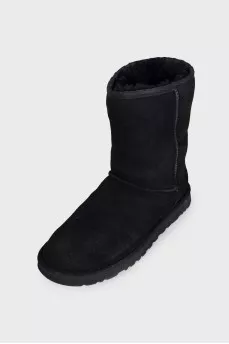 Black suede ugg boots