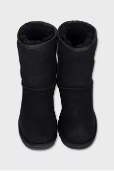 Black suede ugg boots
