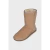 Beige suede ugg boots
