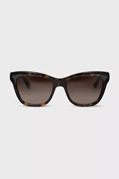 Spotted cat eye sunglasses