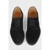 Men's suede shoes