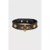 Monogrammed canvas bracelet