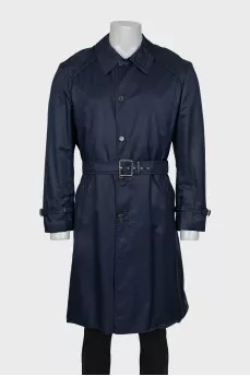 Men's blue cloak