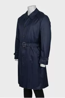 Men's blue cloak