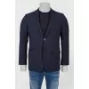 Men's jacket with three patch pockets