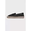 Men's textile espadrilles