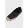 Men's textile espadrilles