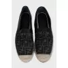 Men's textile espadrilles
