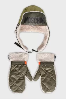 Комплект з шапки та рукавиць