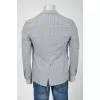 Gray-blue checked jacket