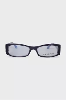 Rectangular frame with crystals