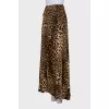 Animal print maxi skirt