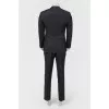 Small gray striped suit