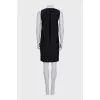 Textured straight dress