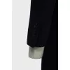 Long straight coat