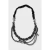 Silver chain necklace