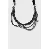 Silver chain necklace