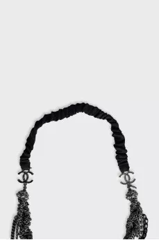 Silver chain necklace